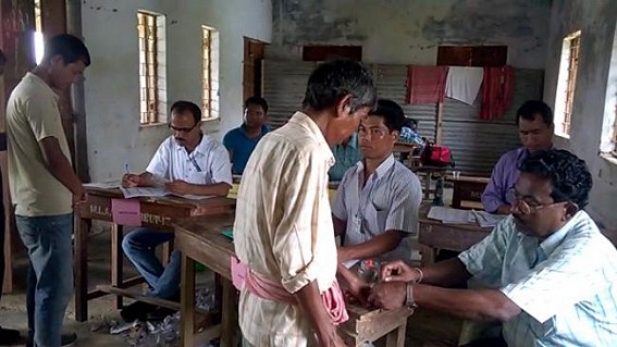Media was attacked at Belonia during poll, presiding officer accused for attack Media was attacked at Belonia during poll, presiding officer accused for attack